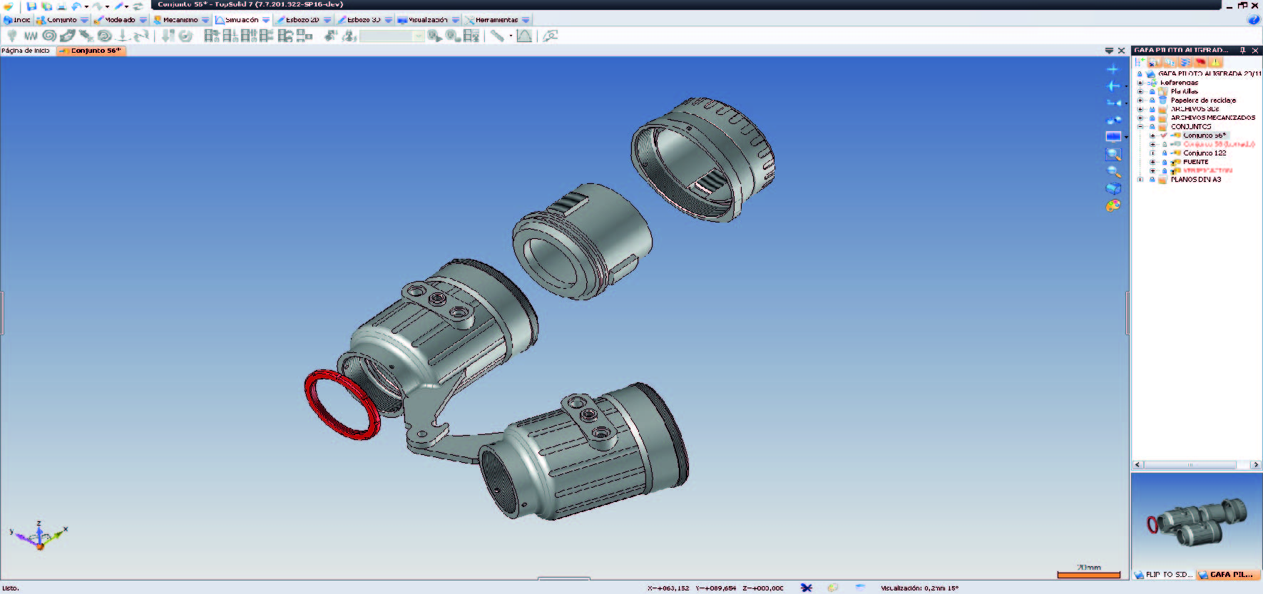 Diseño y mecanizado 3D